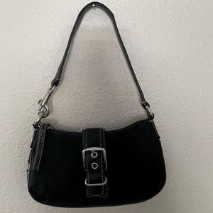 Classic Coach, early 2000’s monogram canvas and leather purse.